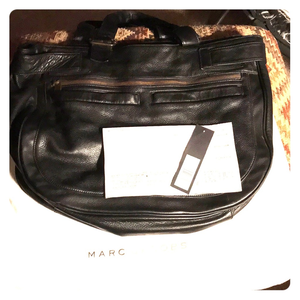Marc Jacobs Washed Leather Tote